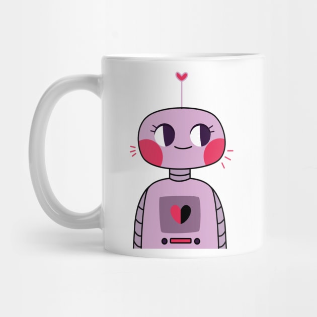 Miss Valentine Robot - 2 by Megadorim